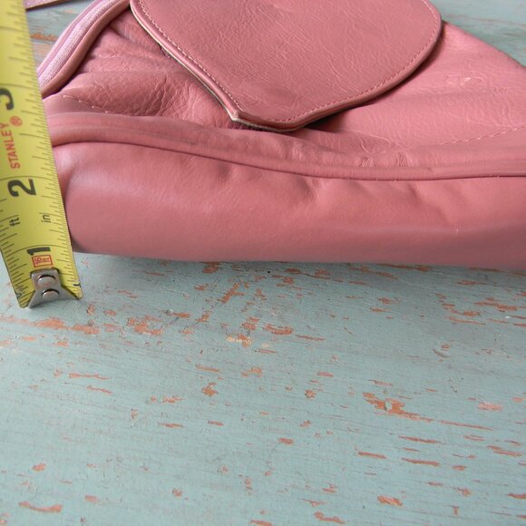 MADE IN ITALY PINK GENUINE LEATHER UNIQUE ARTISAN SMALL BACKPACK BAG MODERN main image 6